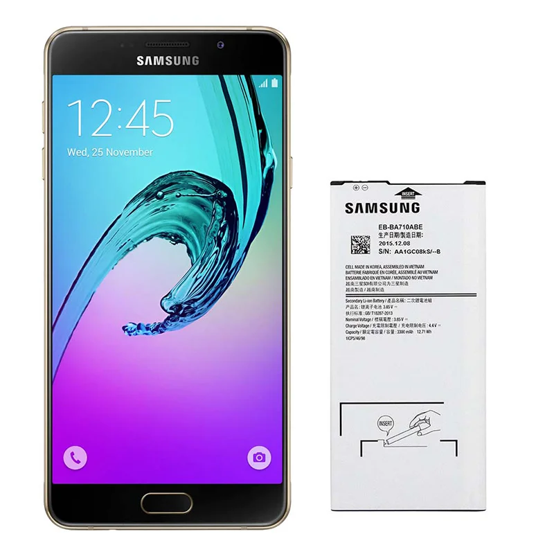 باتری گوشی سامسونگ A7 2016 مدل EB-BA710ABE