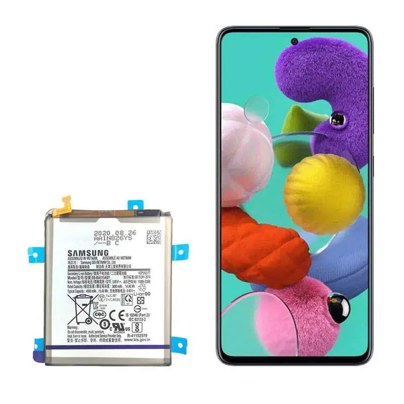Samsung-a51-orginal-battery باتری گوشی سامسونگ Galaxy A51