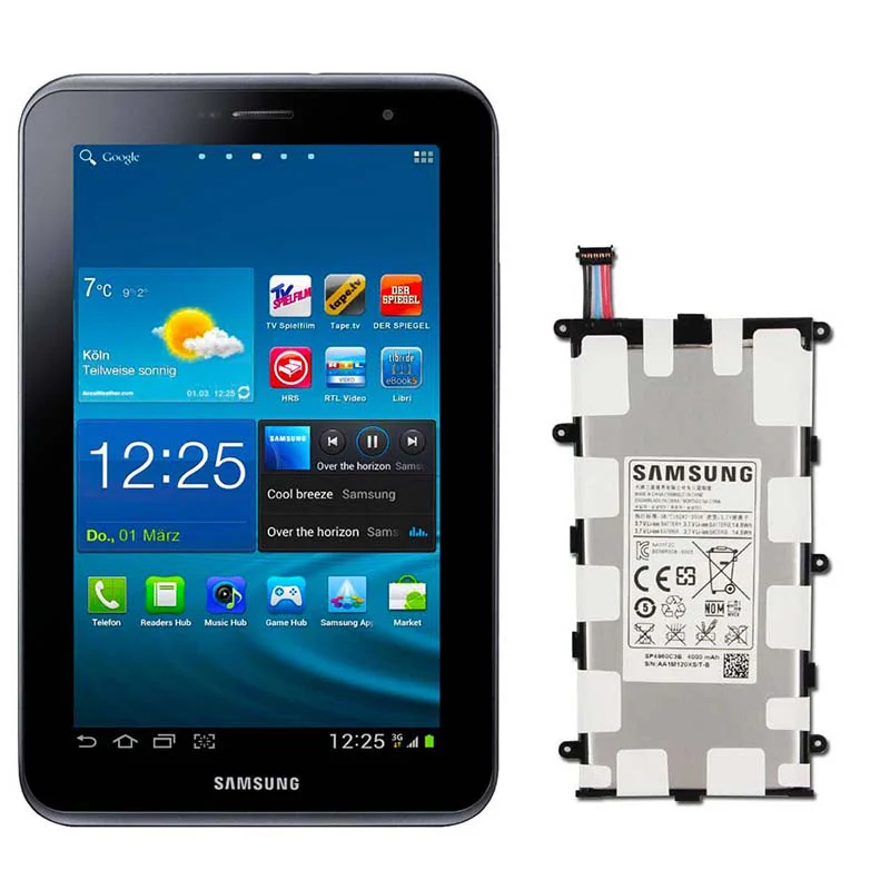 Samsung-galaxy-tab-2-7-0-P3100-battery باتری تبلت سامسونگ Tab 2.7.0 مدل P3100
