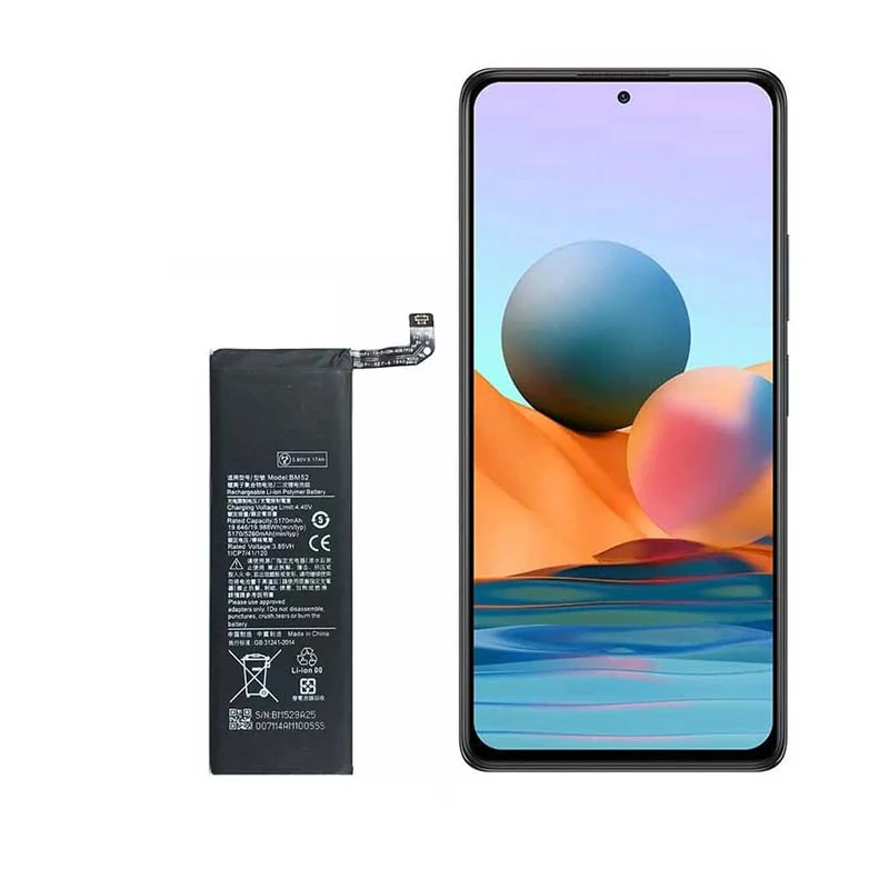 Xiaomi-Mi-Note-10-Pro-BM52-ORGINAL-battery باتری گوشی شیائومی Mi Note 10 Pro مدل BM52 اصل