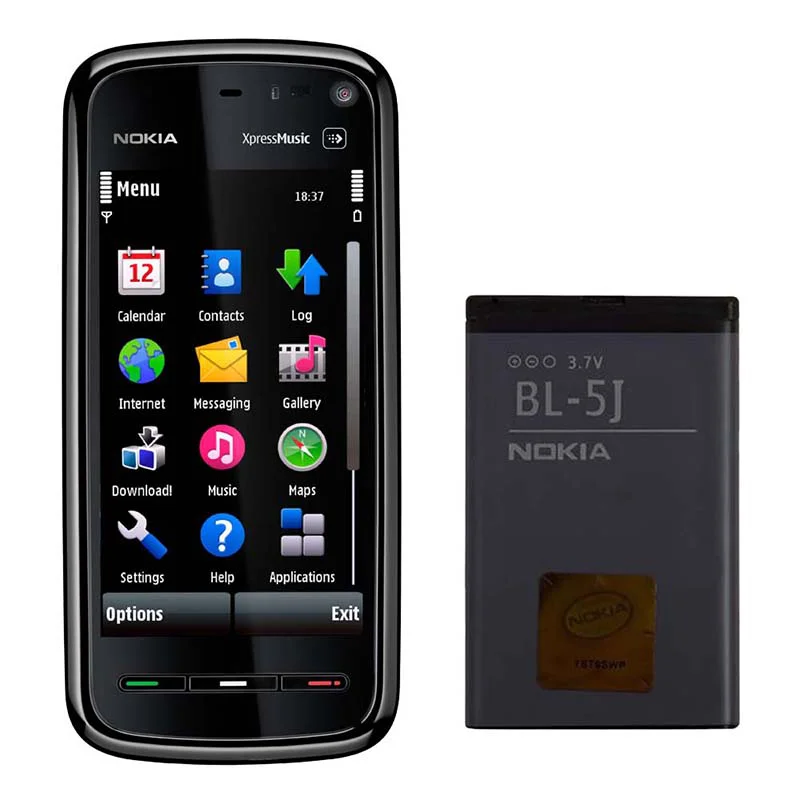 nokia-5800-bl-5j-orginal-battery باتری اورجینال گوشی نوکیا 5800 مدل BL-5J
