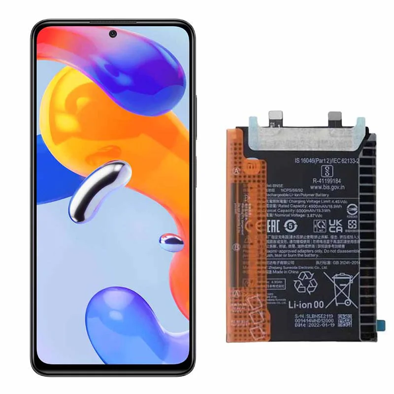 باتری گوشی شیائومی Redmi Note 11 Pro مدل BN5E اصل