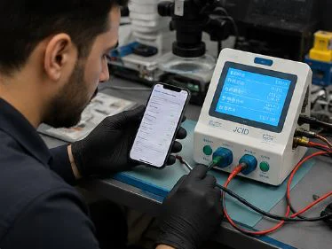 تست سلامت باتری آیفون با دستگاه